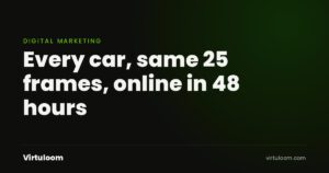 Branded cover: Every car, same 25 frames, online in 48 hours