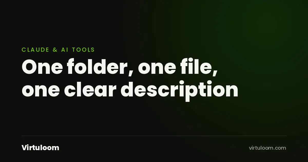 Cover for a guide to writing a Claude Skill: one folder, one file, one clear description
