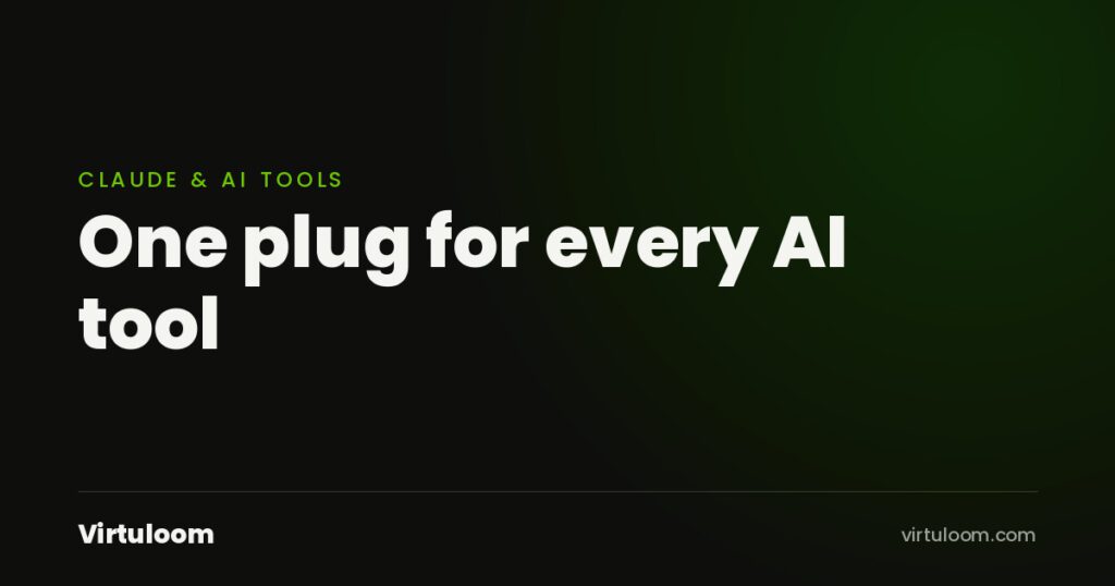 Cover reading: One plug for every AI tool. MCP explained for business owners