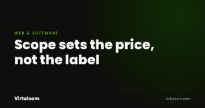 Cover for website cost in Dubai 2026: scope sets the price, not the label