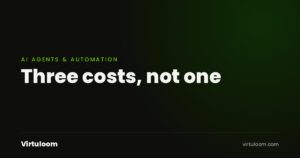 Cover for WhatsApp chatbot development cost in Dubai: three costs, not one